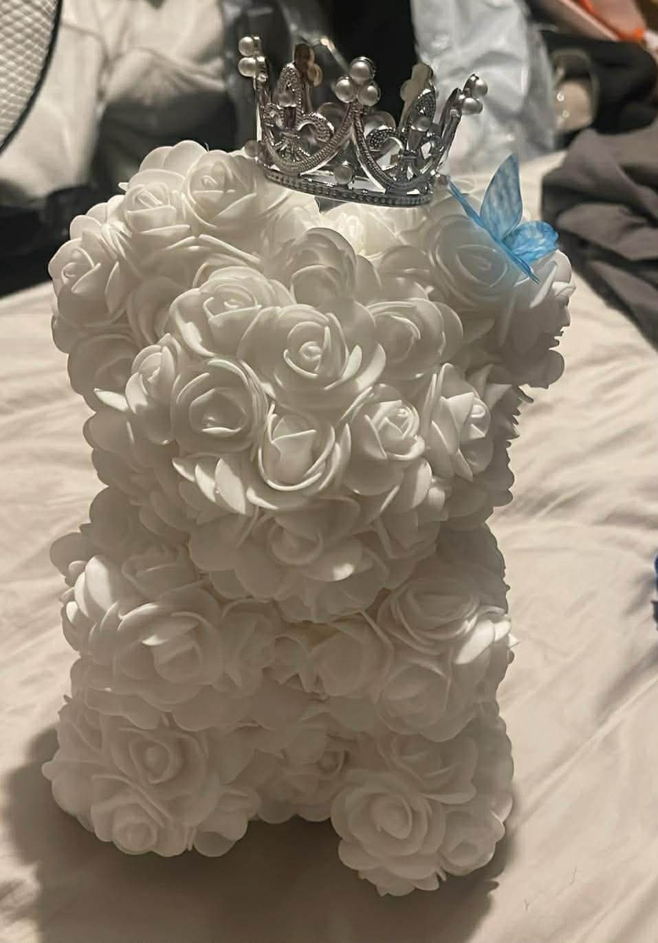Snow White Rose Bear
