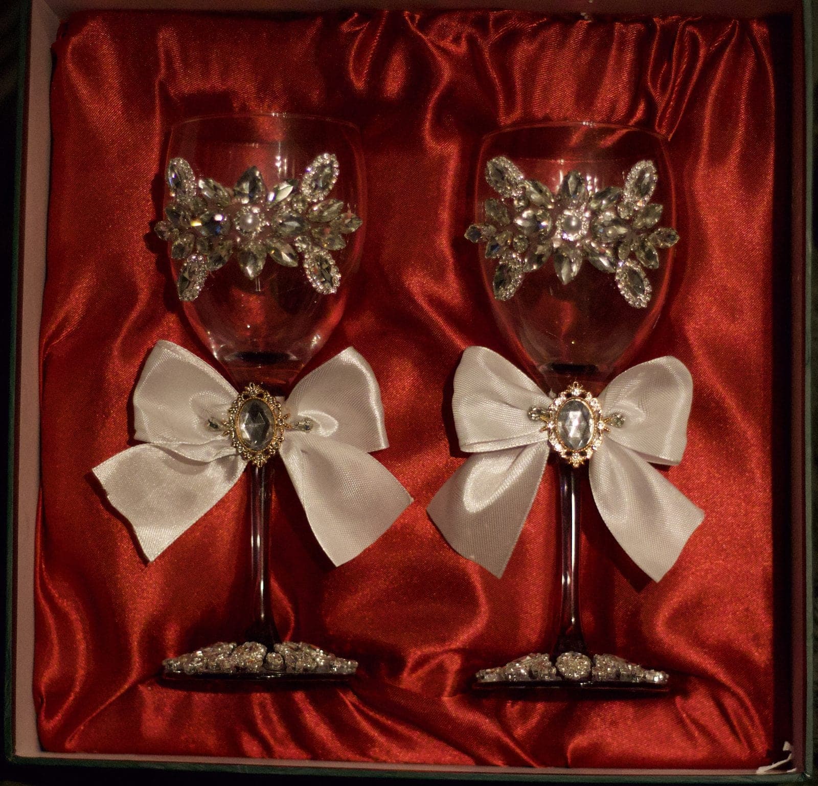 Crystal & Satin Glasses, photo 1 of 7